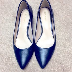 Cole Haan Blue Heels size 6.5 low heels